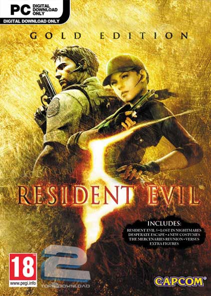 Resident Evil 5 Gold Edition | تاپ 2 دانلود