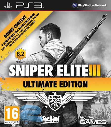 دانلود بازی Sniper Elite III Ultimate Edition برای PS3