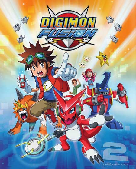 دانلود انیمیشن سریالی دیجیمون Digimon Fusion