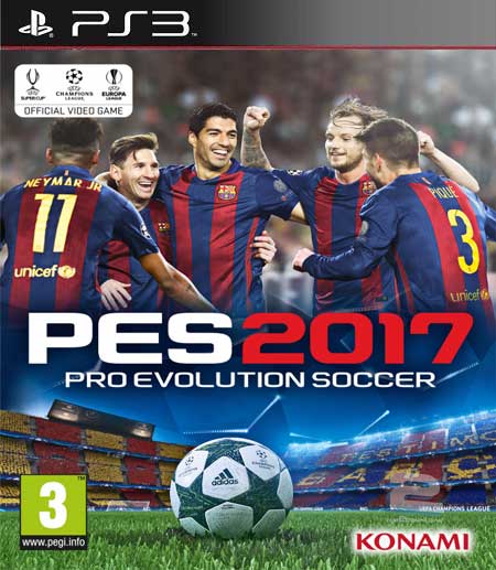 دانلود بازی Pro Evolution Soccer 2017 برای PS3
